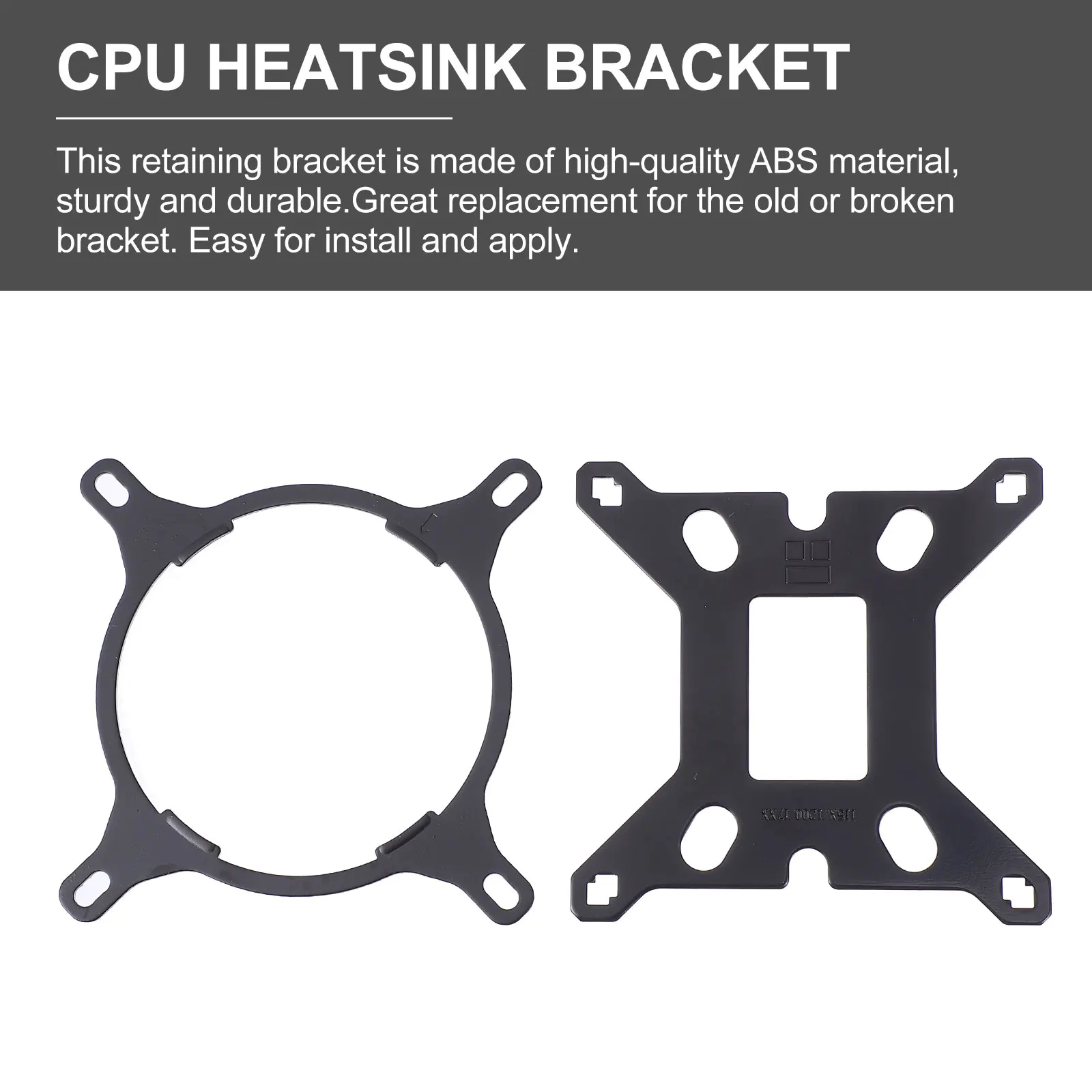 

1PC CPU Water Cooling Buckle Bracket Metal Retention Holder for 17XX Motherboard Heat Sink Fan Mounting Durable Impact Resistant