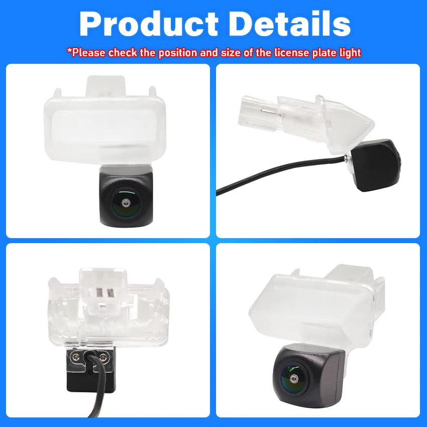 Rear Camera For Toyota Auris Touring Sports Hybrid E180 2012~2018 AHD HD CCD Night Vision Backup Camera license plate Camera
