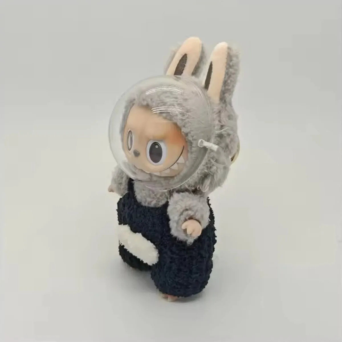 Transparent Face Mask for Mini Plush Doll Labubu Idol Kpop Doll Vinyl Toy Face Shield Doll Accessories Keep Doll Face Clean