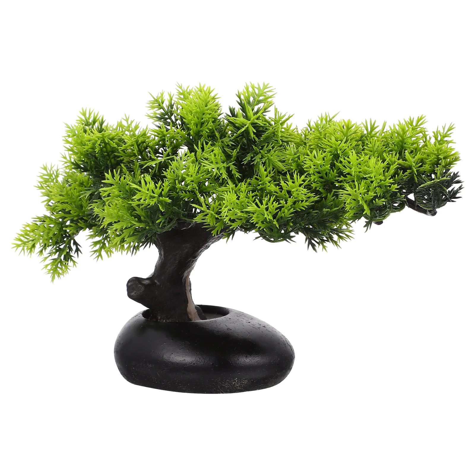 Sashimi Decoration Faux Plants for Indoors Sushi Plate Pine Tree Adornment Ornament Artificial Plastic Cold Dish Supplies