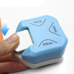 3-in-1 Corner Rounder Mini Corner Trimmer Round Corner DIY Paper Card Photo Planner Cutting Supplies