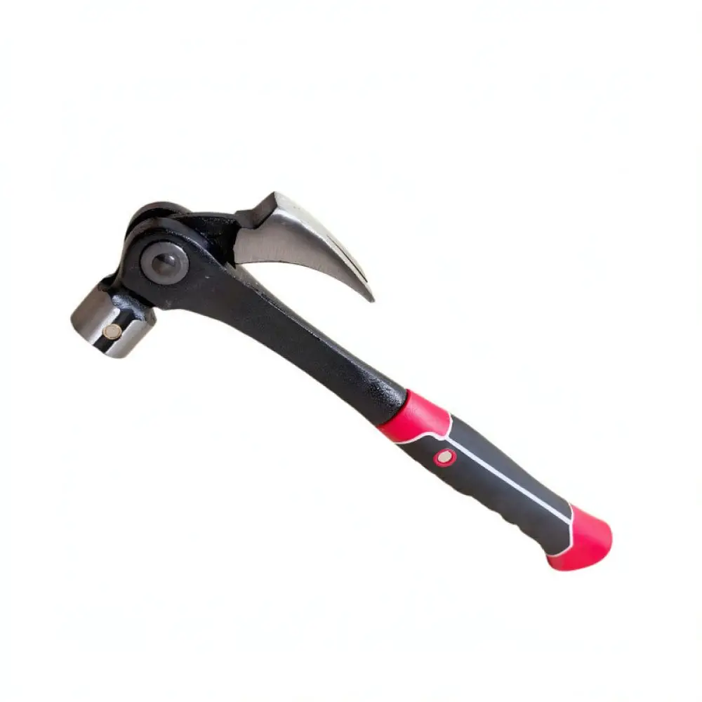 Premium Carbon Steel Claw Hammer Integrated Design Adjustable Angle Nail Extractor Tool For Construction Home Renovation Work