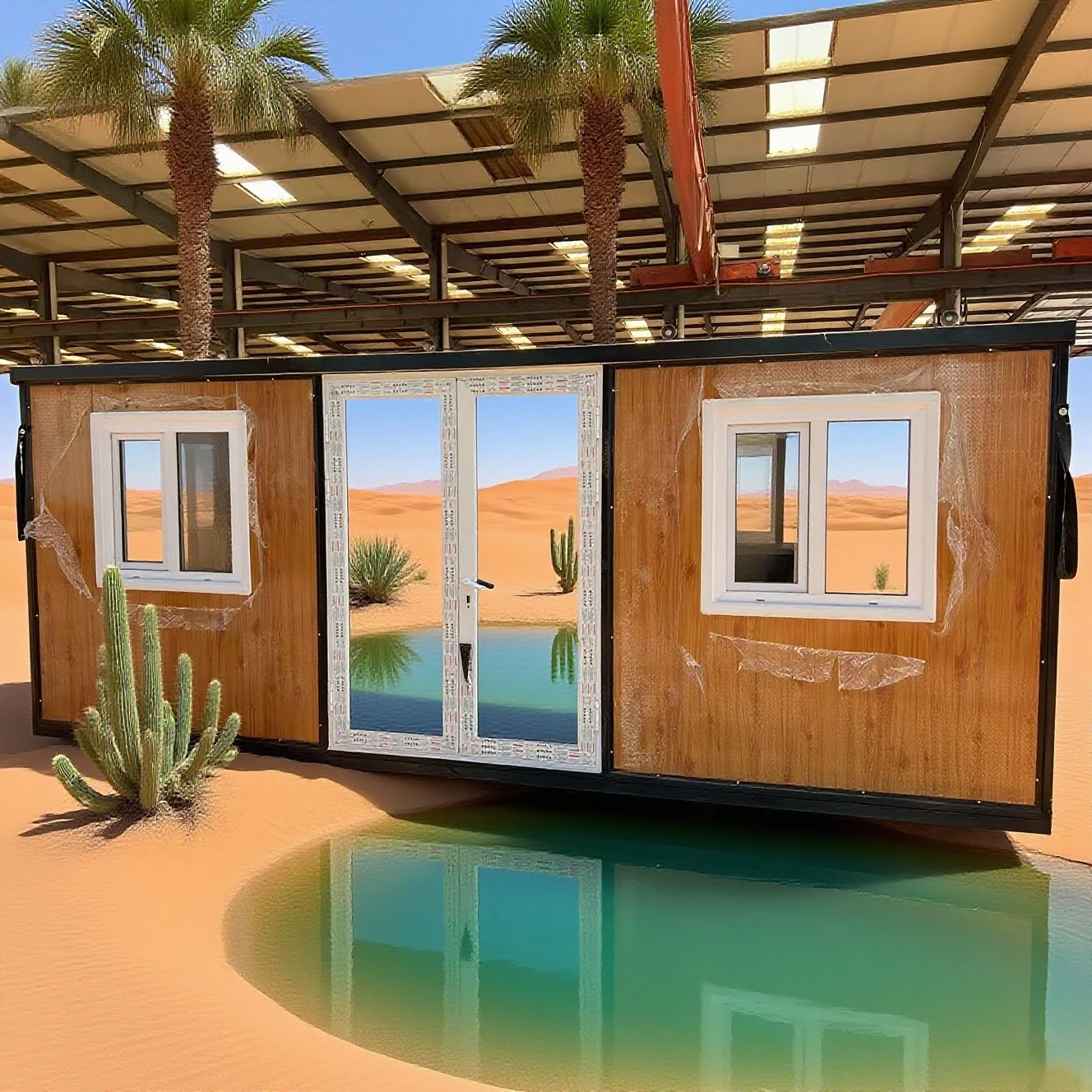 New Products 40ft Mobile Container House Movable Room Foldable Double-Wing Expansion Office for Outdoor House Use