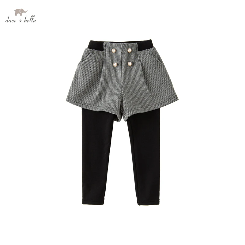 David Bella – pantalons d'hiver pour enfants filles de 5 à 13 ans, mode Boutique, décontractés, longs