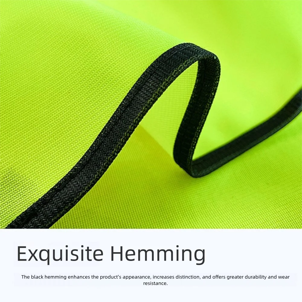 포켓이 있는 높은 가시성 반사 조끼 한 사이즈 야외 안 - Cycling Visibility Gear 리뷰 및 가격