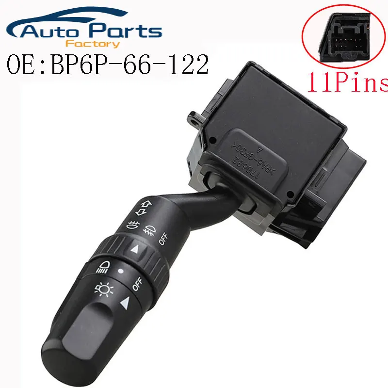 New Turn Signal Switch Fog Lamp Headlight Control Switch For Mazda 3 2004-2009 BP6P-66-122 BP6P66122