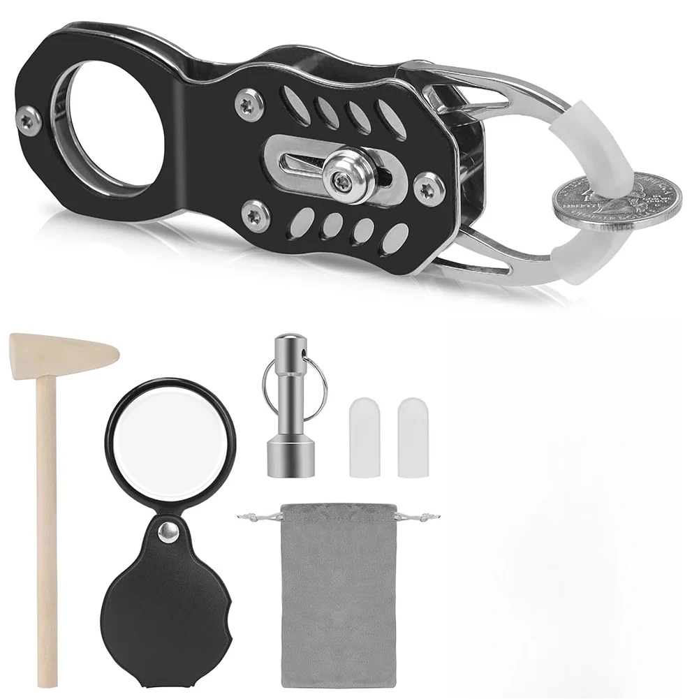 1set Coin Tester Kit For Ranging From 110 Ounce To 10 Ounces Pocket Coin Tester Kit Metal Analysis Tools Electrical Instruments