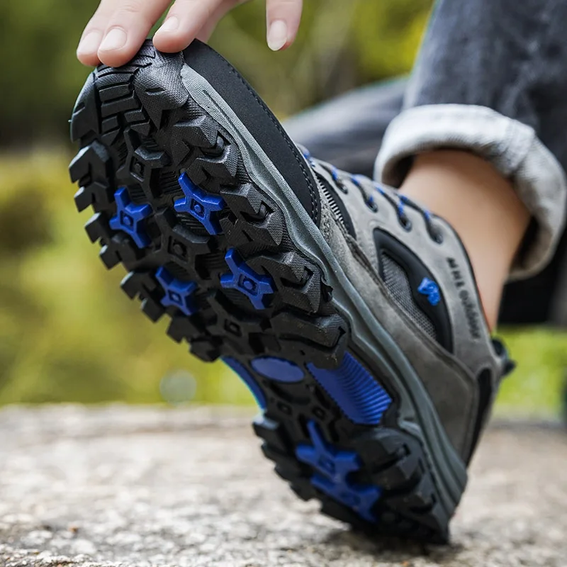 

Men's Hiking Shoes Casual Sneakers Men Low-top Comfortable Breathable Outdoor Men Sports Shoes Ankle Boots