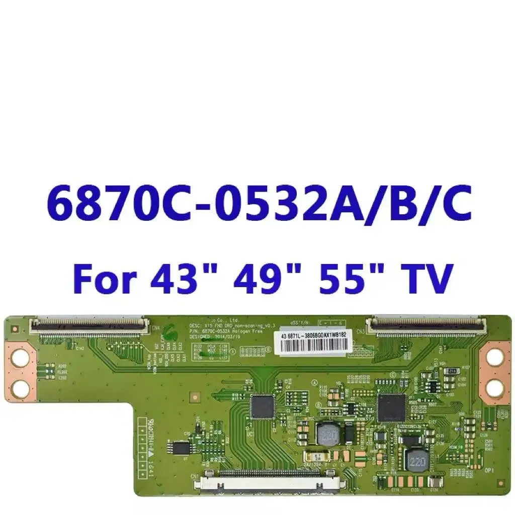 Carte T-con pour LG43/49/55 pouces V15 FHD DRD 6870C-0532A 6870C-0532B 6870C-0532C