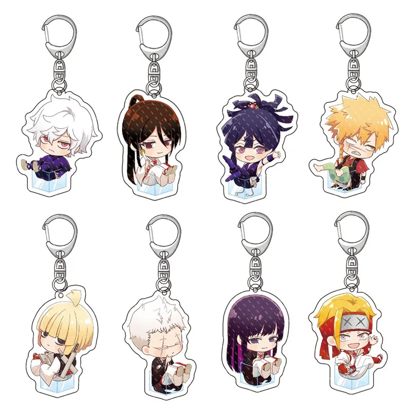 Cure Coral Popular Anime Secondary Peripheral Acrylic Keychain Cute Backpack Pendant Keychain Collection Comic Exhibition Gifts