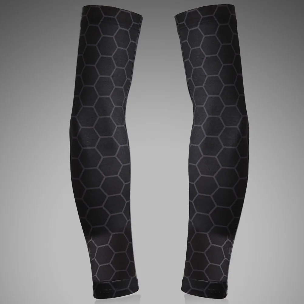 

1 Pair Ice Silk Cooling Arm Sleeves Unisex Sun Uv Protection Elastic Long Sleeve Arm Cover for Cycling Outdoor Sports Driving