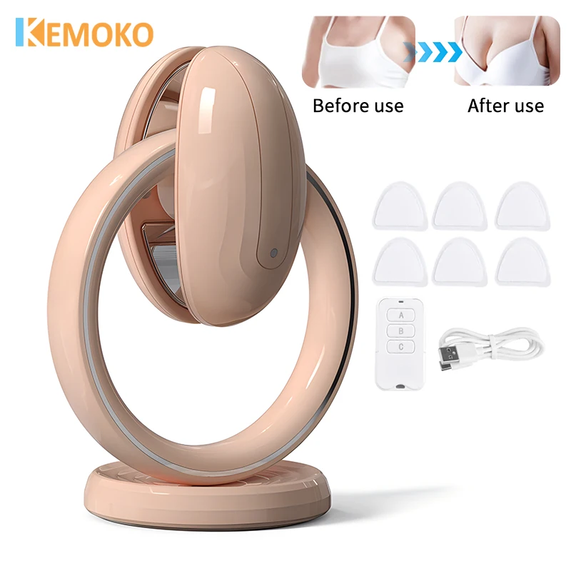 

EMS Electric Breast Massager Pulse Bust Lift Enhancer Wireless Sonic Vibration Breast Enlargement Bra Anti-Chest Sagging