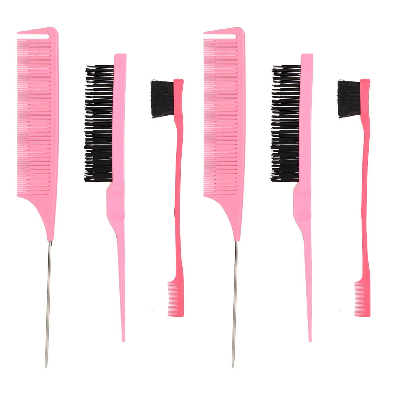 Professional Rat Tail Comb Set for hair Salon & for hairdresser Styling - Precision Parting Tool