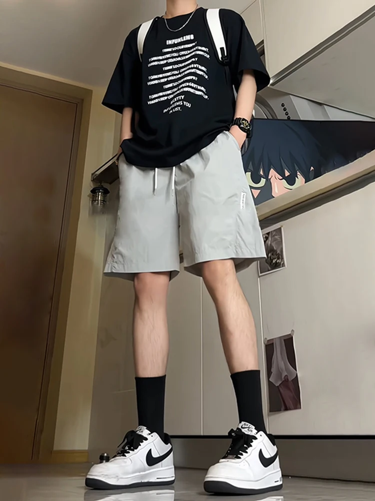 

Мужские дышащие быстросохнущие летние рабочие брюки-шорты (четырехчастные), спортивные повседневные брюки-шорты (пятичастные) в американском стиле