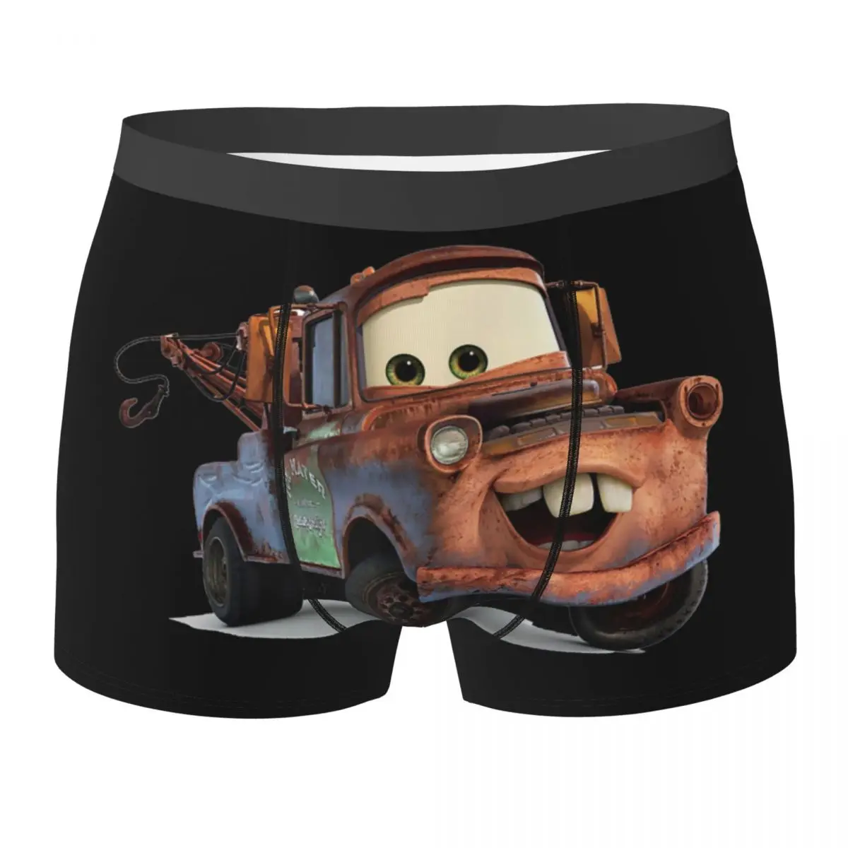 

Трусы-боксеры, шорты с молнией McQueen Cars 95, мужские трусы с вентиляцией, нижнее белье для мужчин, подарки бойфренду