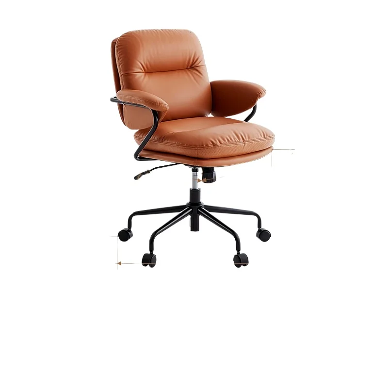 

Simple computer chair leather chair home computer learning office chair