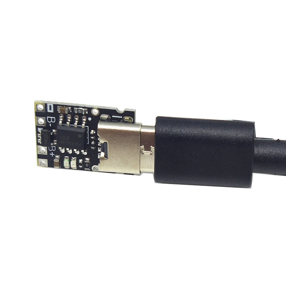 1-10PCS Type-C USB 4.2V 4.35V 5V 1A Lithium Battery Charging Protection Board Module With Overcharge Overdischarge Protection