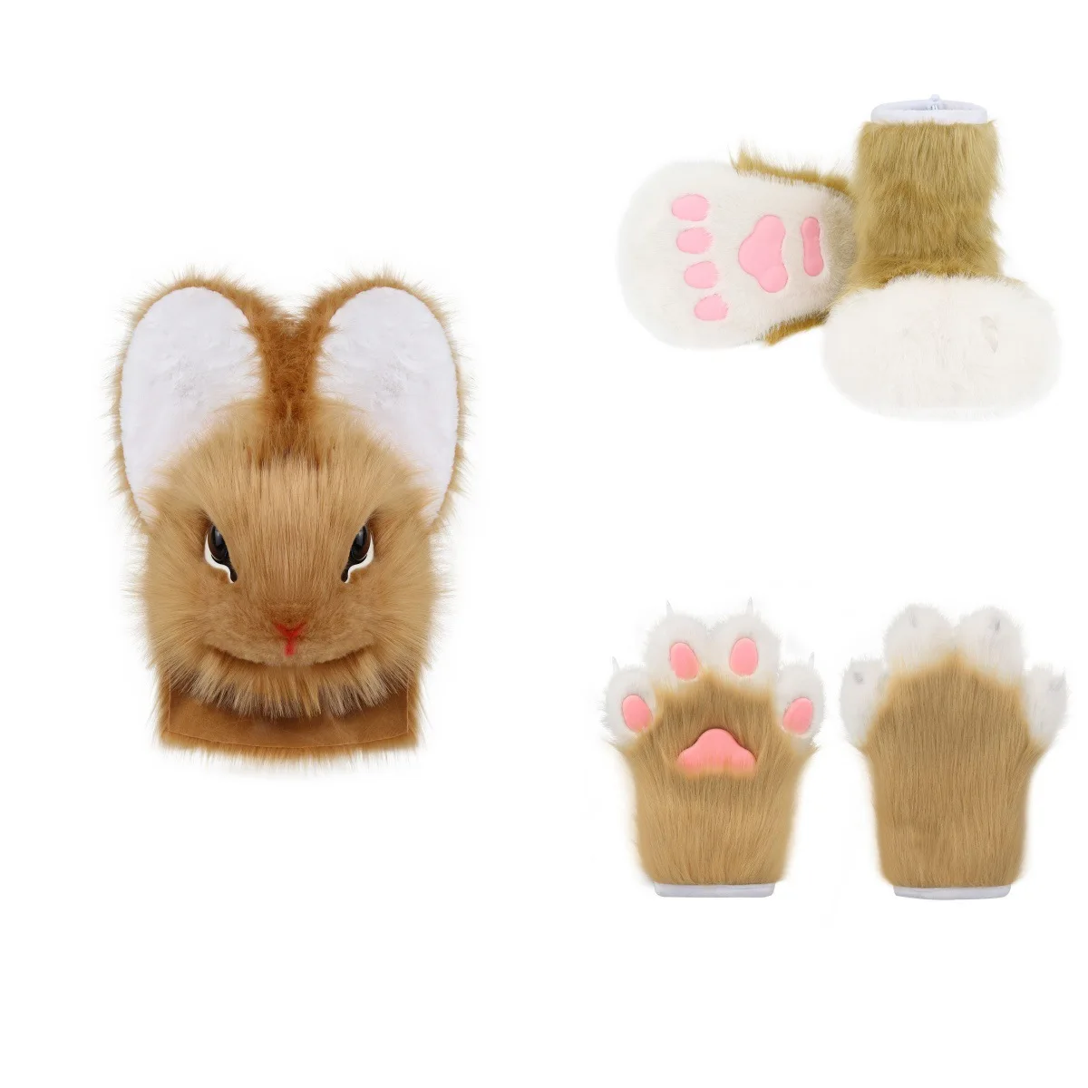 ملابس الحيوانات بدلة أرنب واقعية معرض كوميدي، ملابس نهائية يمكن ارتداؤها