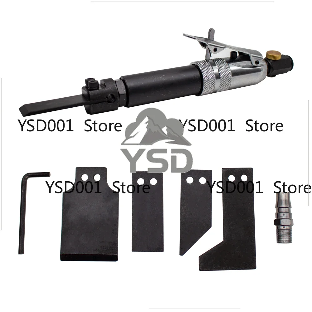 Pneumatic Air Scraper Set | Mini Air Knife/Shovel/Chisel | Industrial Deburring & Rust Remover | 3500RPM Pneumatic Chisel