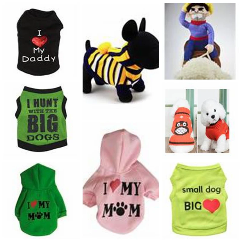 

Wholesale Dog Pet Hoodie Cotton Cap Outfit Sweatshirt Casual 10PCS