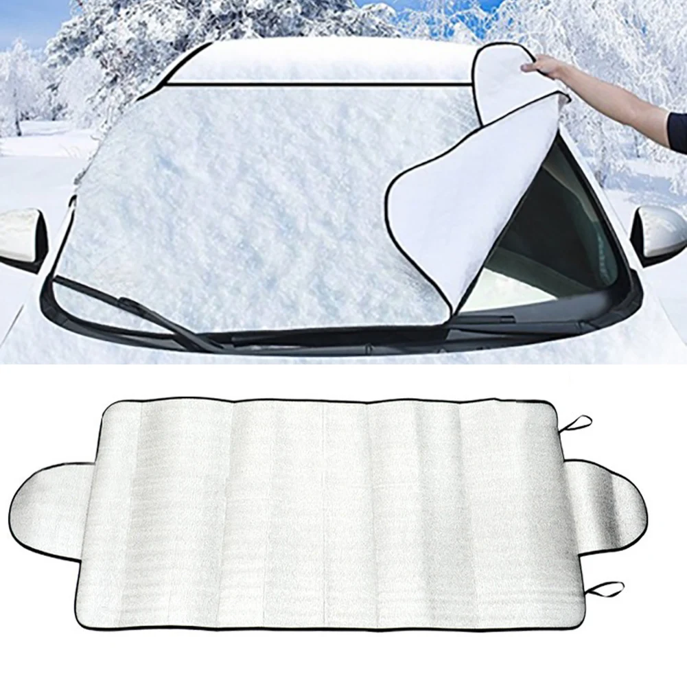 Auto Aluminiumfolie Folie Parel Katoen Anti Sneeuw Zon-Proof Voor Zomer Voorruit Parel Katoen