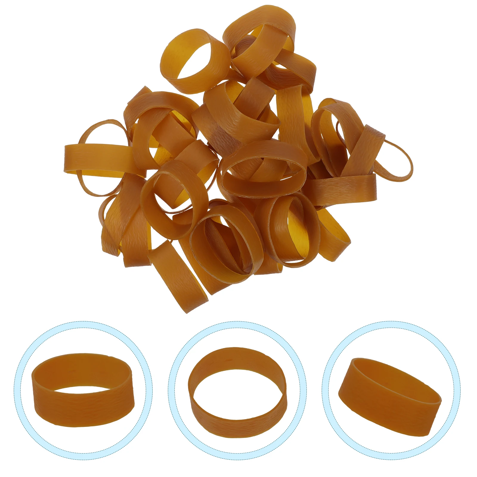 

Elasticity Bright Colors Multi Functional Daily Accessories Supplies Rubber Ring Bundled Craft Sewing