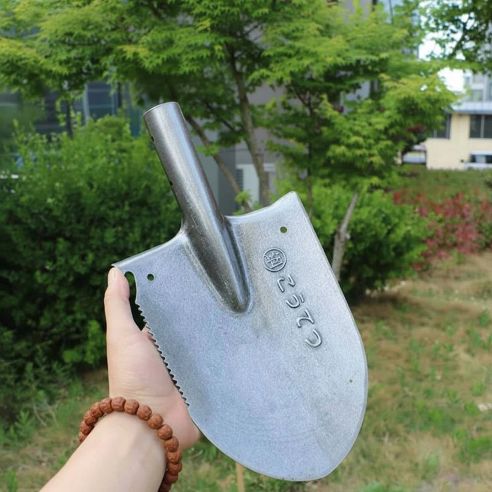 

Entrenching Tool Heat-Treated Army Shovel Folding Shovel Carbon Steel Outdoor Gear Single-Piece Forged for Campers, Camping