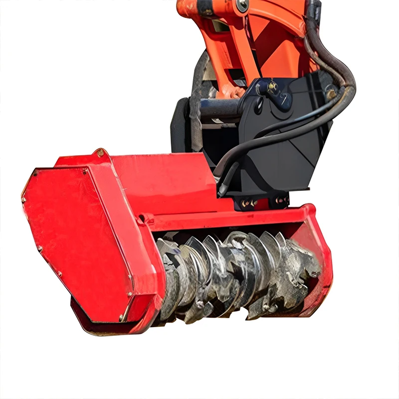 6-15Ton Mini Excavator Forest Mulcher Wood Tree Pioneer Crushing Machine Wood Chipper Shredder From ChinaTools China