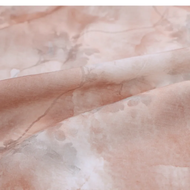 

Printed polyester fabric for dress, shirt handcrafted diy fabric