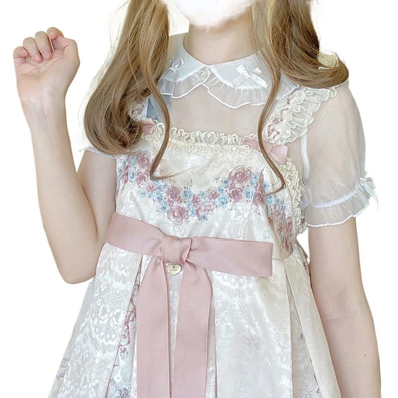 

Doll Collar Lolita Shirt Loose Universal Inner Wear Cute Girl