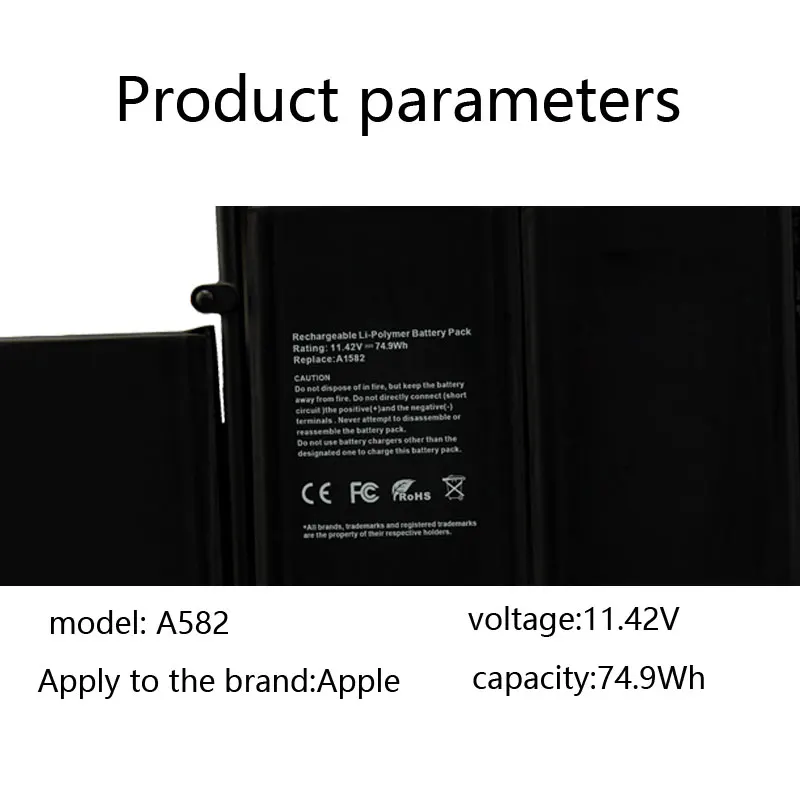 Imagem -03 - Dxt-bateria do Portátil para Apple Macbook Pro 13 Retina A1582 A1502 2013 2014 2023 02000010 Ano Novo