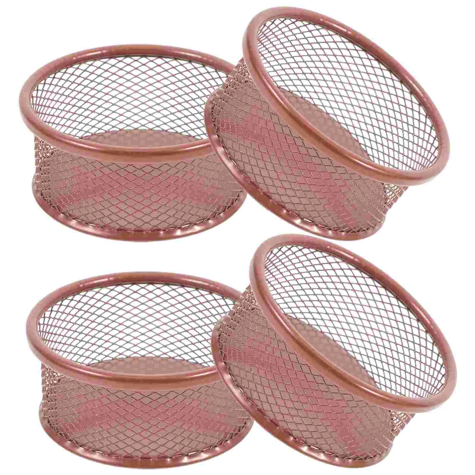 4 قطع من مشبك الورق، شريط مكتب، حامل كمبيوتر محمول، حامل حديد للمشابك