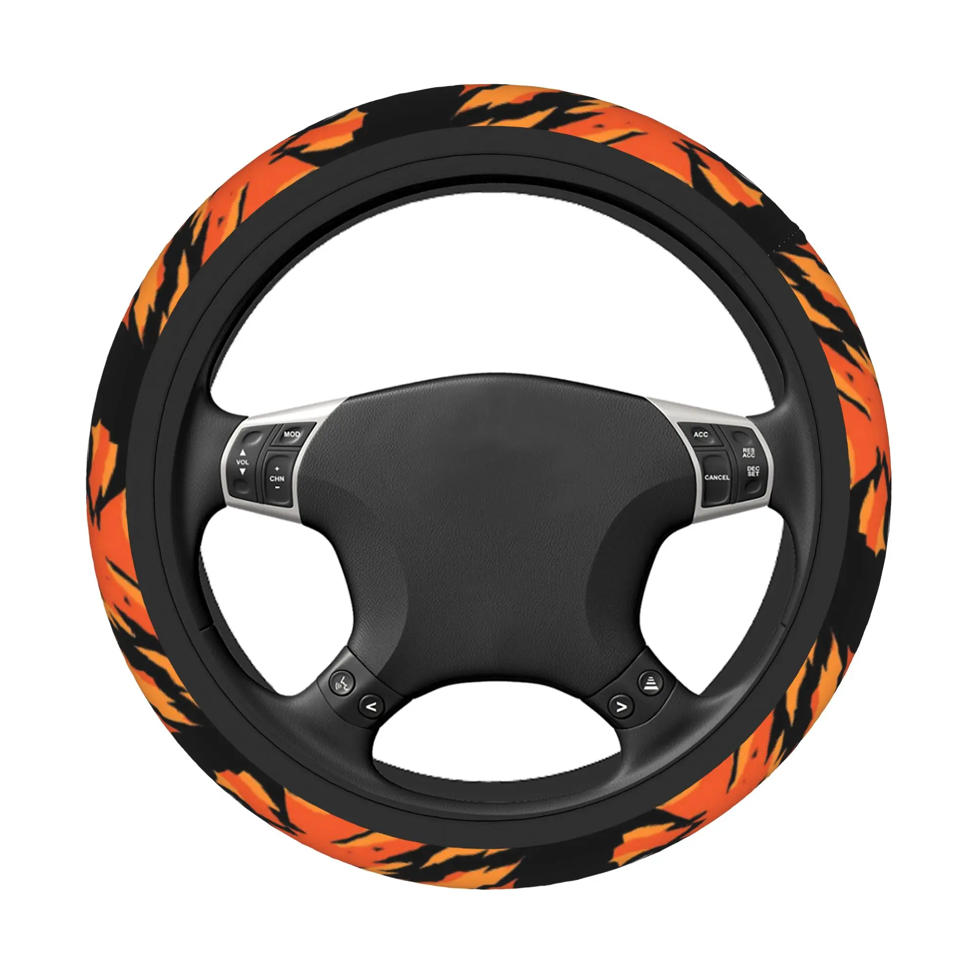 Steering Wheel Covers Son Goku Dragon Ball Z Anti-slip Vegeta DBZ Braid On The Steering Wheel Cover Car-styling Accessories - view 3
