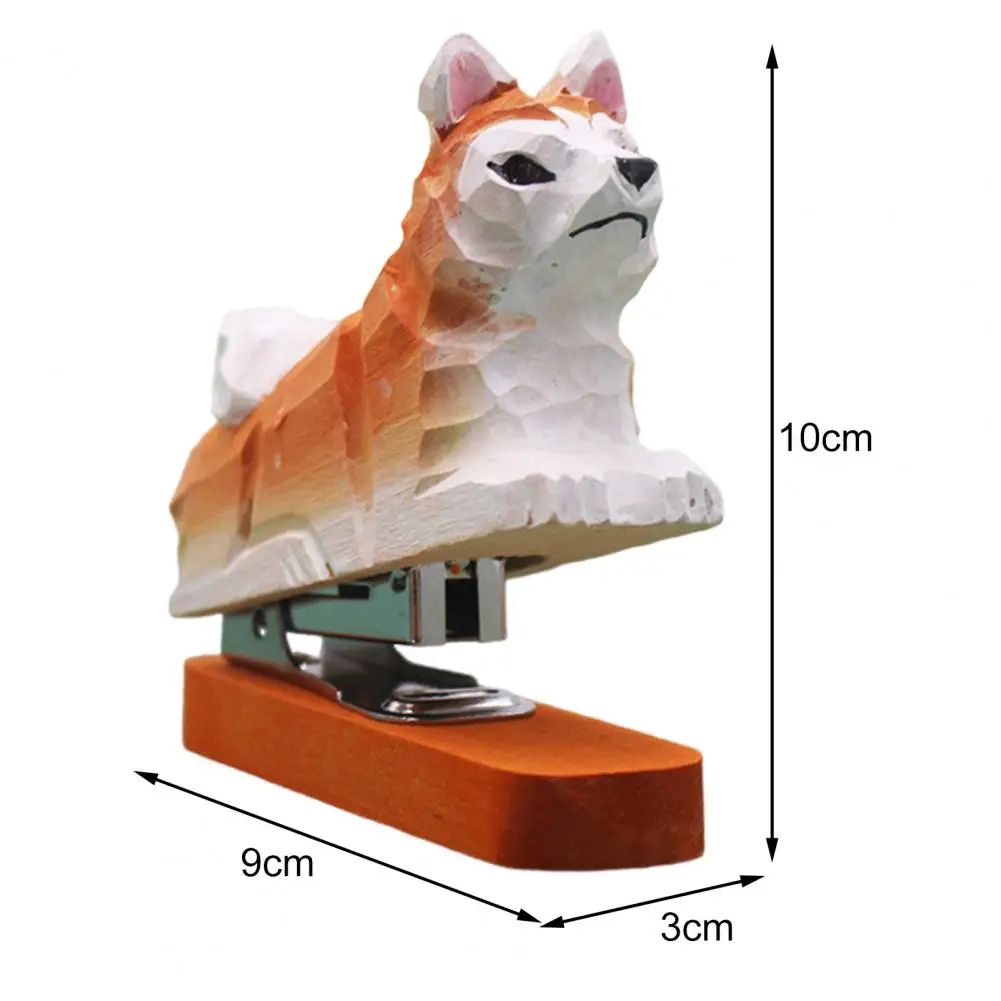 9.5*10 سنتيمتر شكل حيوان صغير دباسة يده مكتب عمل دباسة فريد الزخرفية دباسة الاطفال الكبار لطيف البومة اللوازم المدرسية