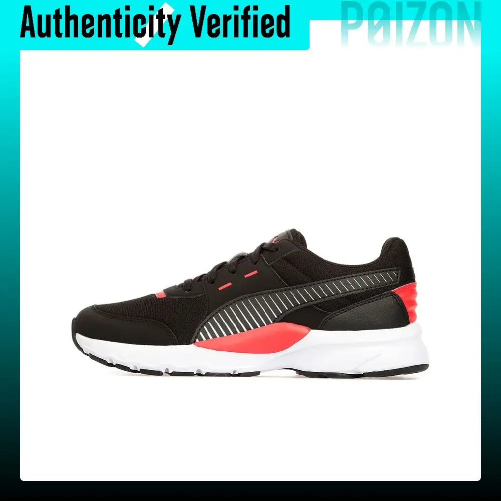 PUMA Future Runner Casual Shoes Unisex Low-top Black/White/Red 372611-07