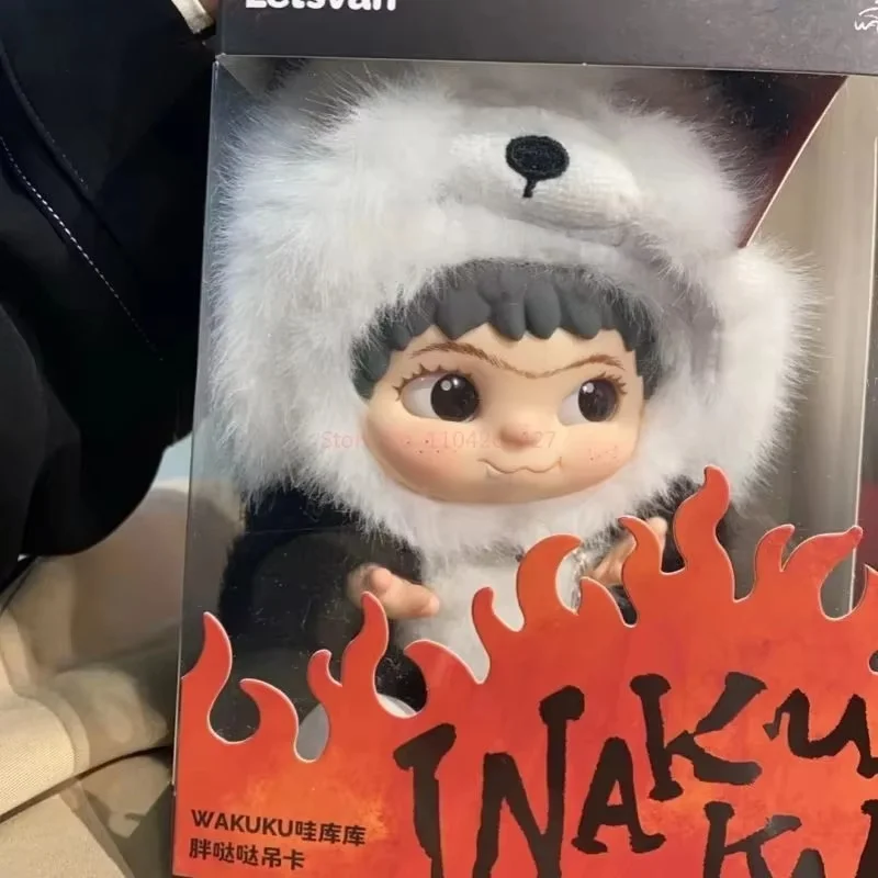 

Горячая оригинальная серия Wakuku, Pangdada Panda, ограниченная серия, подвесной шарм, милая настольная игрушка, фестиваль, сбор для детей, подарок