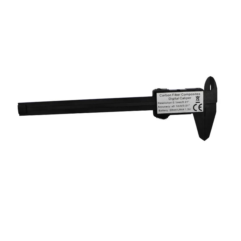 Shahe 0-150 mm Plastic LCD Digital Electronic Vernier Caliper Carbon Fiber Vernier Caliper Measurement Tools