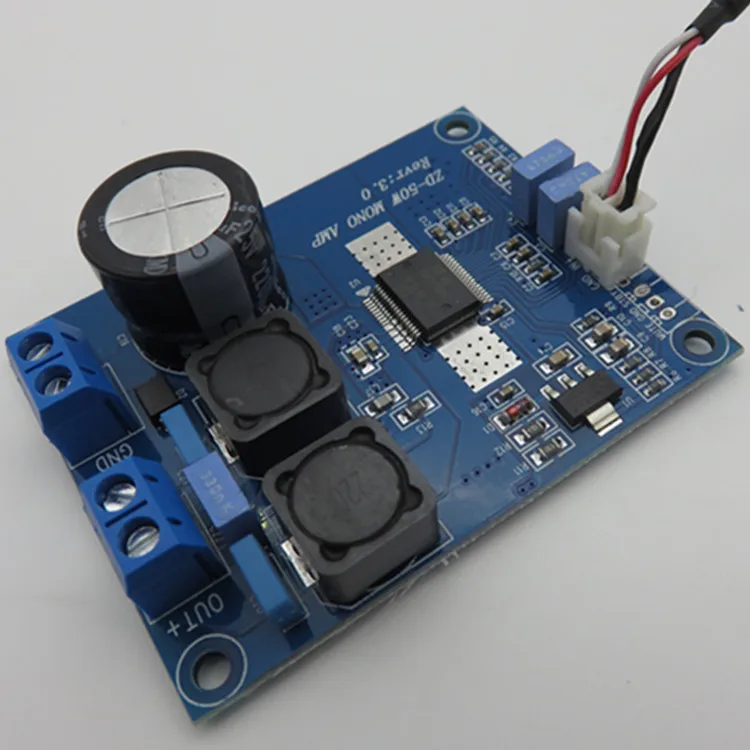 

TDA7492MV mono power amplifier board 50w DC 12-24v supply