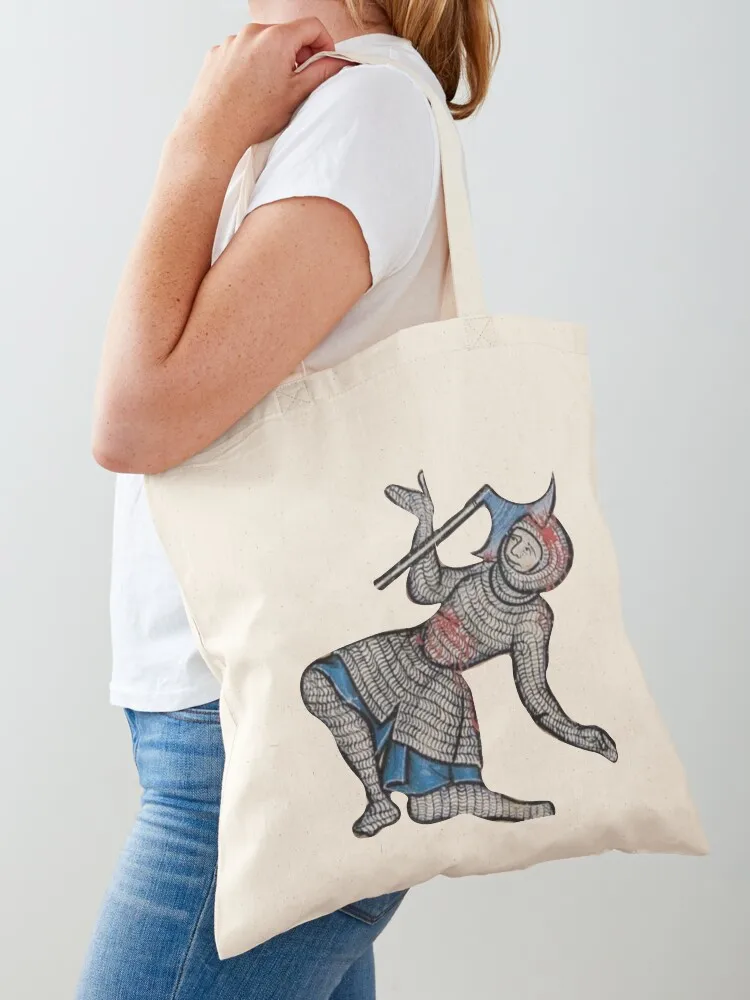 

Medieval knight meme Tote Bag eco bag folding shopper bags woman shopping bag canvas tote bags