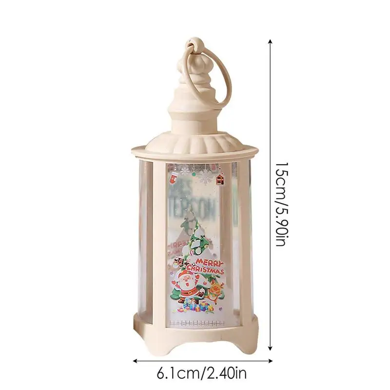 Lampada di natale LED decorazione a mano di natale lanterna di Halloween riutilizzabile Hang Night Light per Bar Garden Landscape Indoor Outdoor
