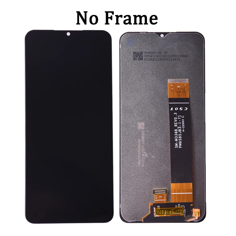 M336 lcd display für samsung m33 5g m336 m336b lcd display touchscreen digitalis ierer für samsung m33 m336bu lcd mit rahmen