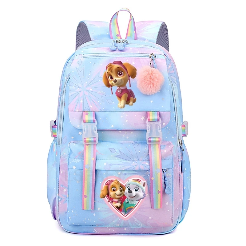 Paw Patrol Kids zaini Cartoon Skye Girls zainetto studenti di grande capacità borsa per libri regali di compleanno