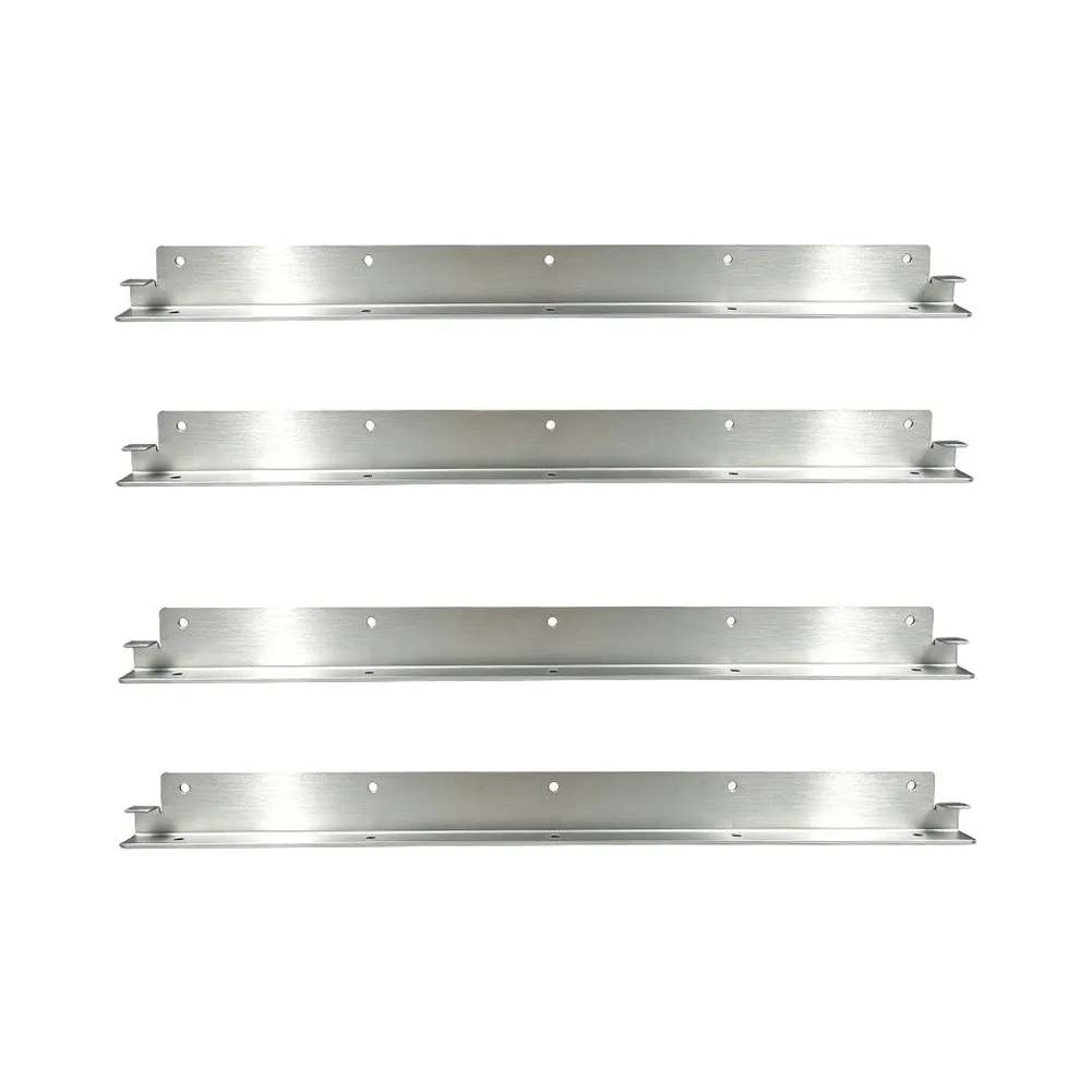 Pre-Drilled Aluminum Z-Bracket for For solar Panels Engineered for Load Stability on RV and Yacht Roof Mounting Applications