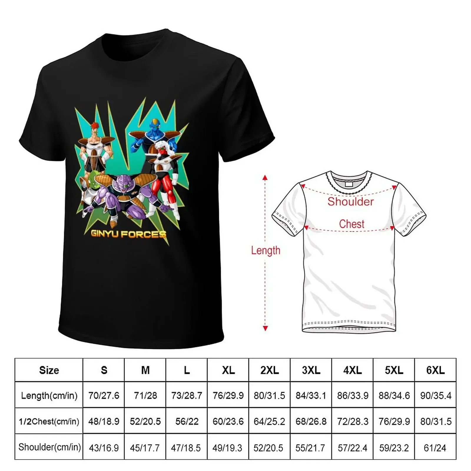 GINYU FORCES HQ Classic TShirt191 T-Shirt quick drying Blouse vintage funny t shirts for men