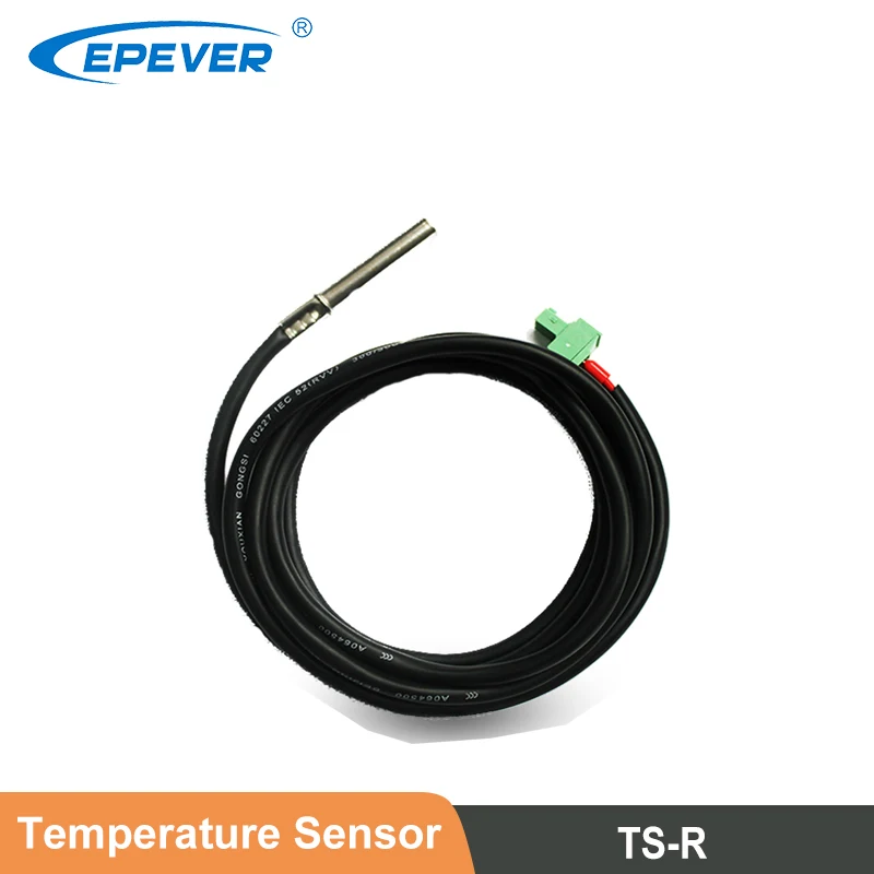 EPever Solar Charge Controller Temperature Sensor TS-R For Tracer AN & Tracer BN & LandStar BN Series Solar Home System