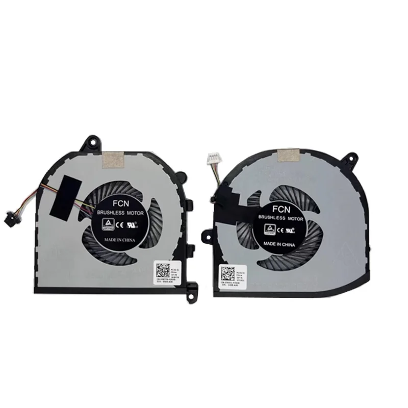 Новый вентилятор охлаждения ЦП для Dell XPS15 9570 7590 M5530 M5540 P56F 0V9H8N 0F01PX