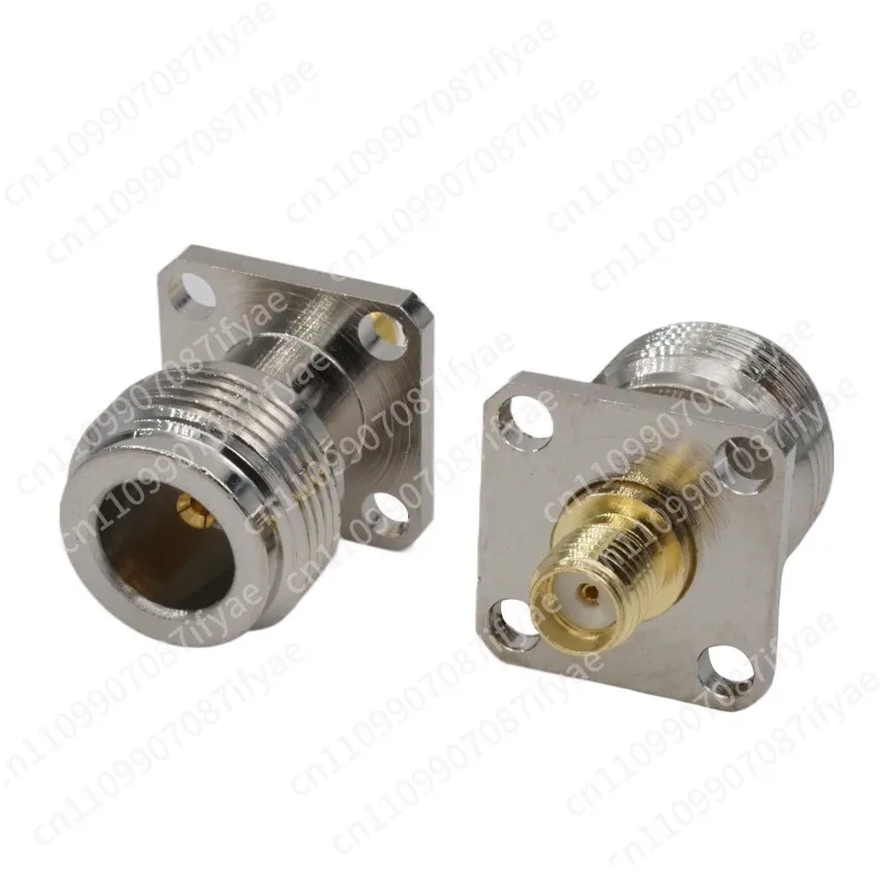 

5Pcs Coaxial RF Connector N Female to SMA Female Small Square Board 17.5 N-SMAKFD