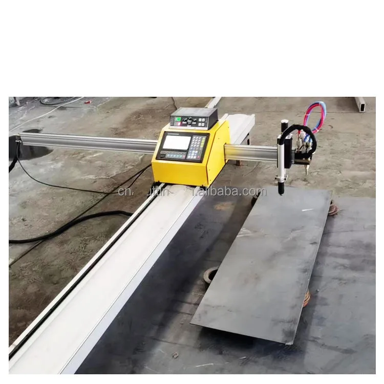 Máquina de corte CNC de plasma fino tipo pórtico de alta precisão para metal, aço inoxidável, máquina de corte de plasma CNC chinesa barata