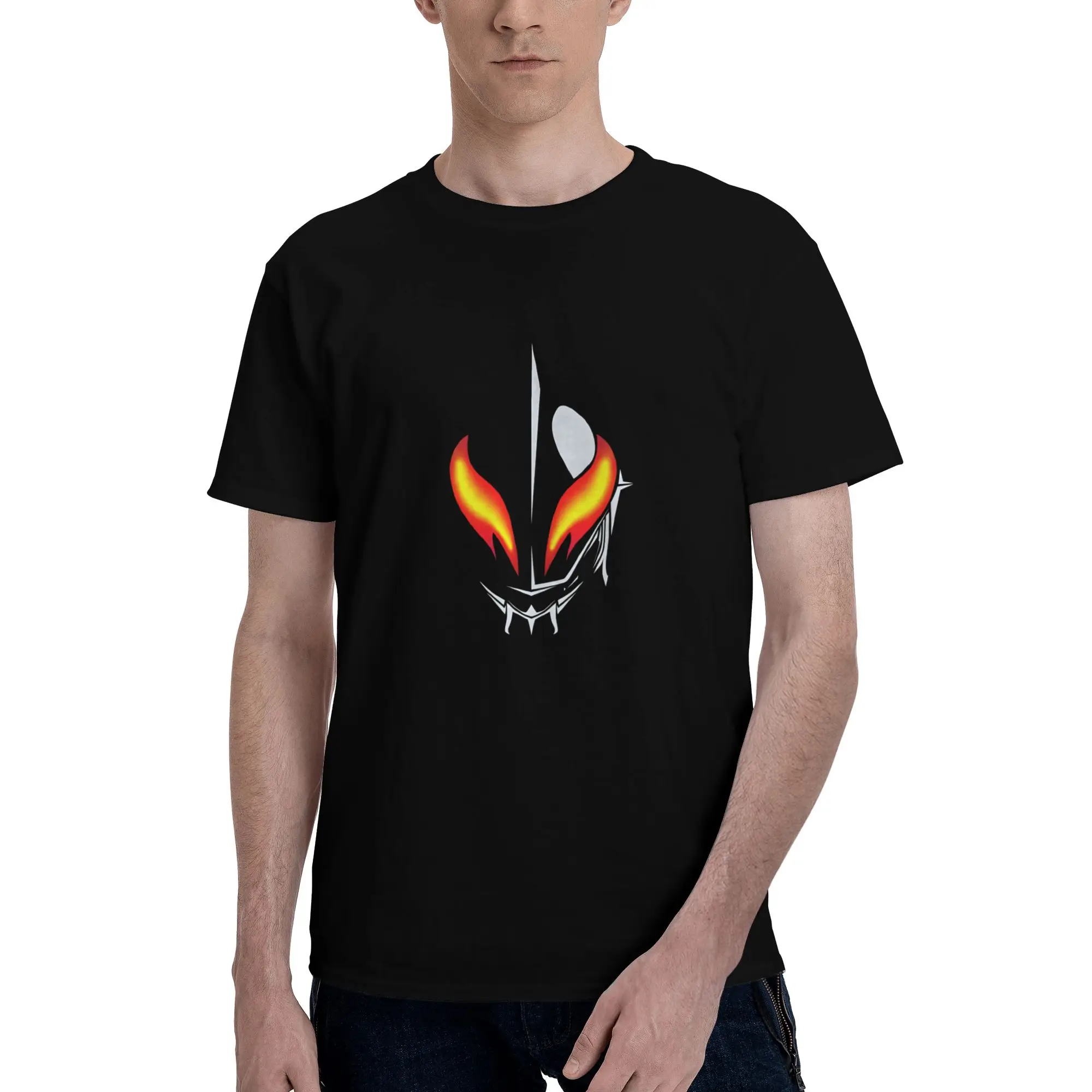 Ultraman Belial (minimalistisches) Grafik-T-Shirt aus 100 % Baumwolle. Ultraman-T-Shirts für Herren
