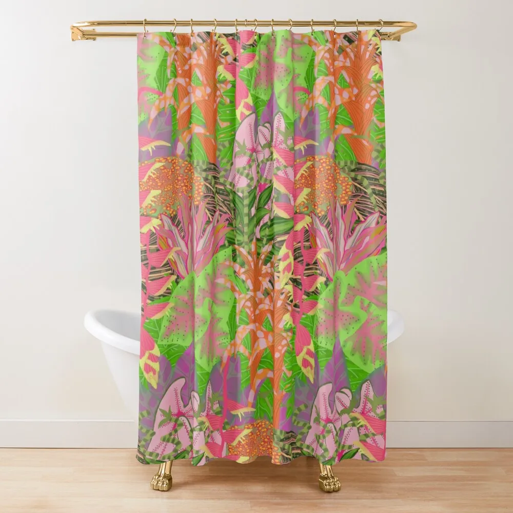 

Tropical Botanicals Shower Curtain Cute Shower Bathroom Showers Elegant Bathroom Curtain